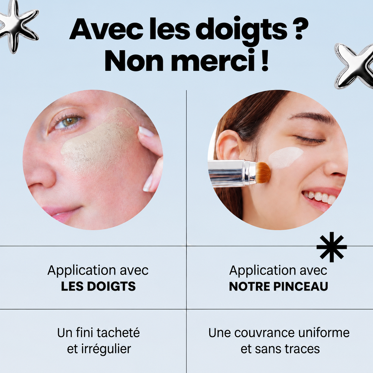 Fond de teint 2en1