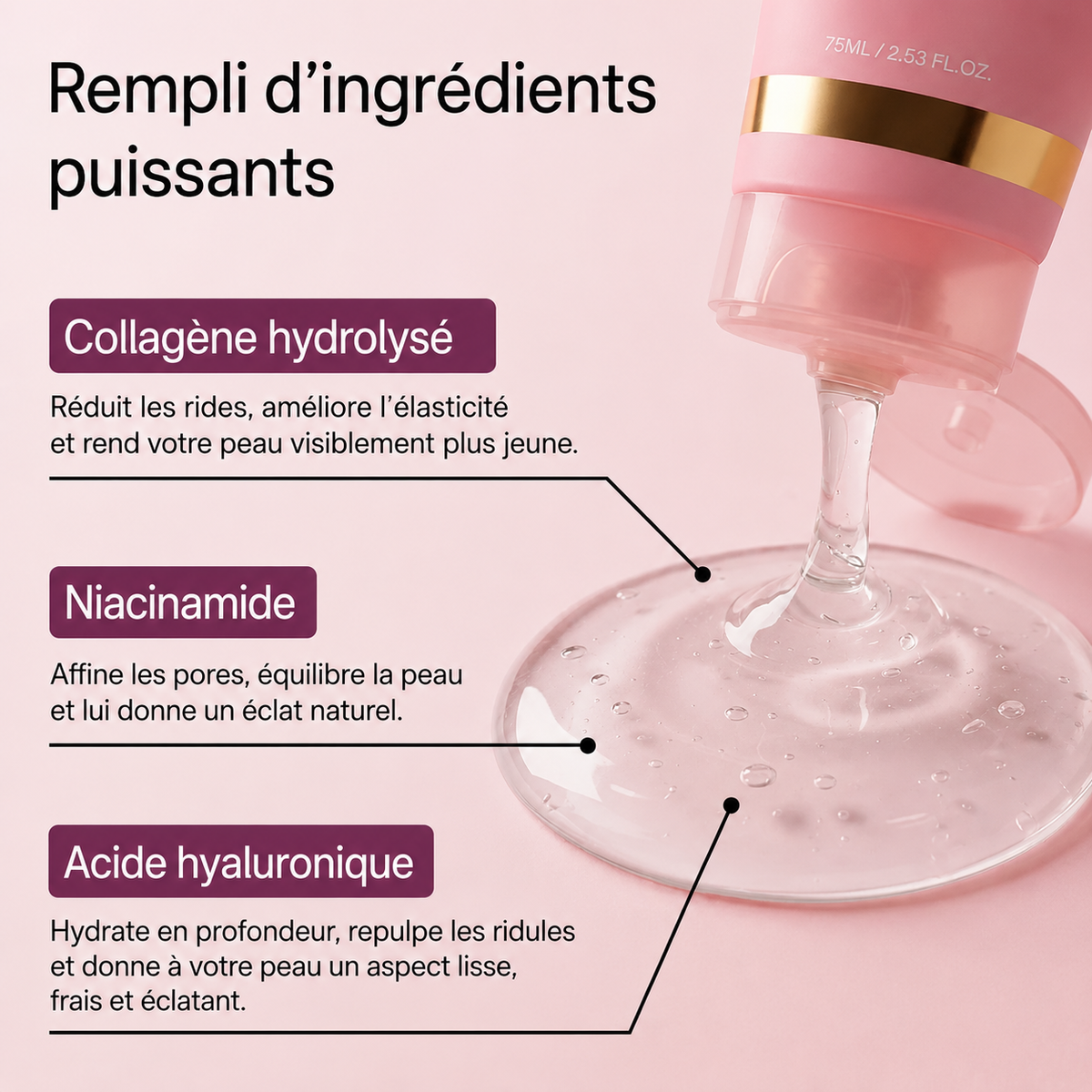 Masque au bio-collagène + pinceau