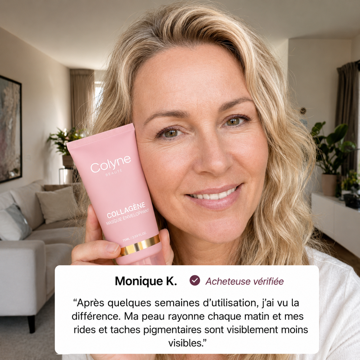 Masque au bio-collagène + pinceau