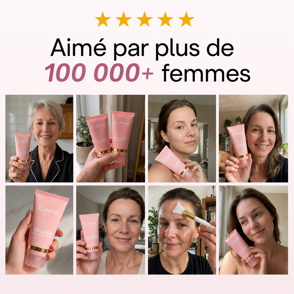 Masque au bio-collagène + pinceau