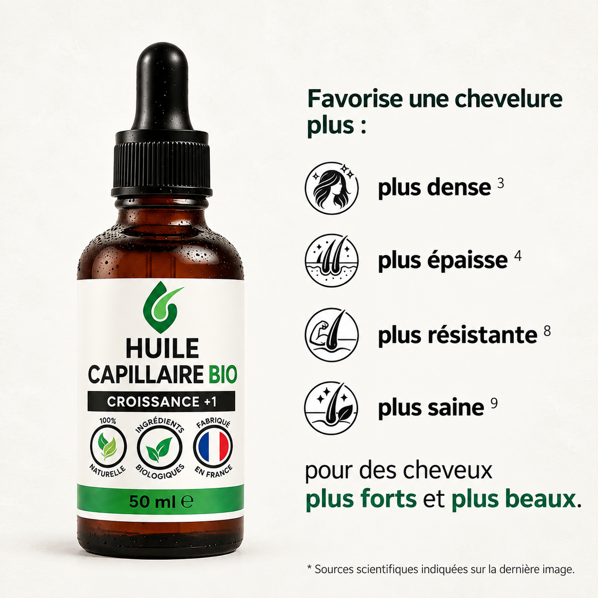 [Pack] Croissance cheveux BIO Premium+
