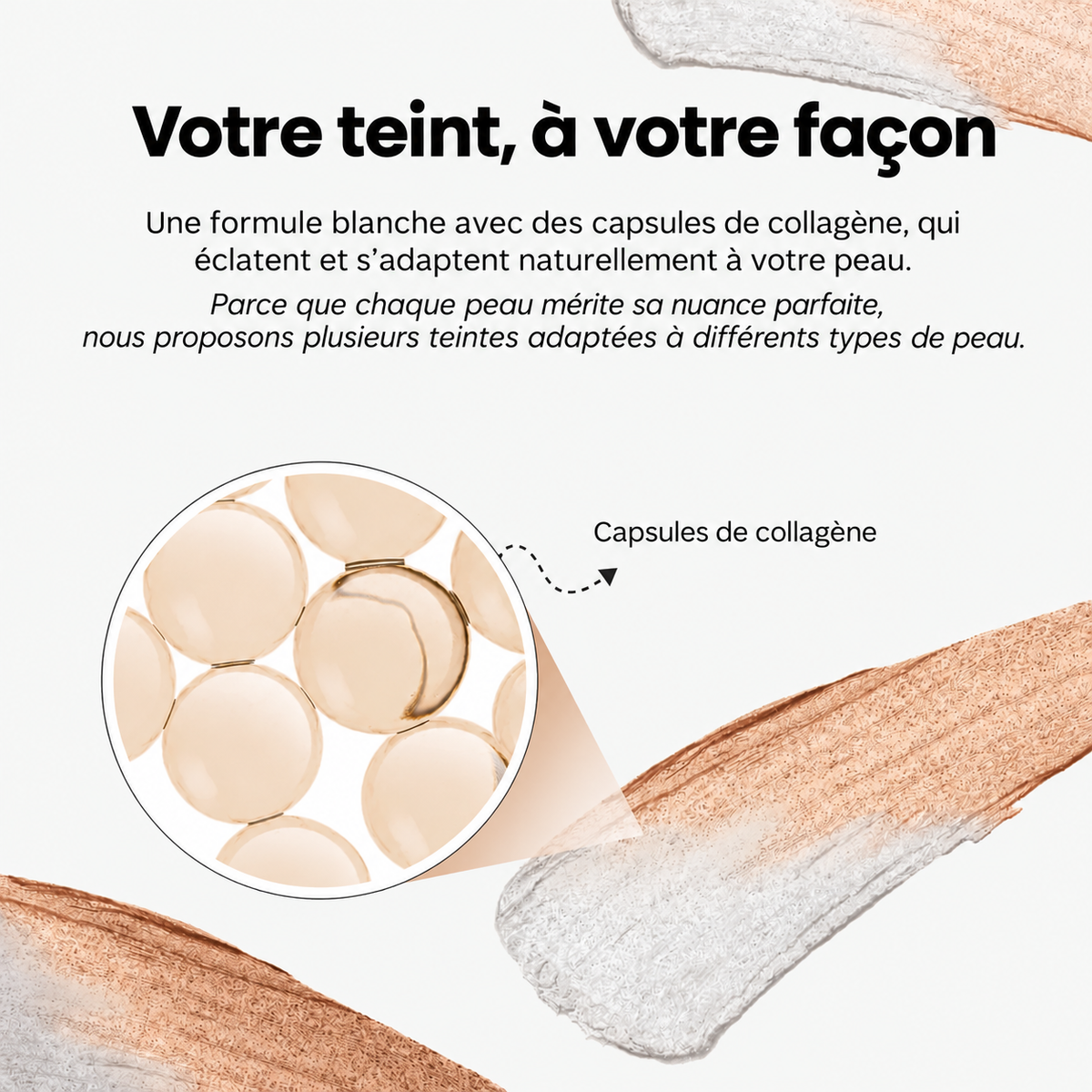 Fond de teint 2en1