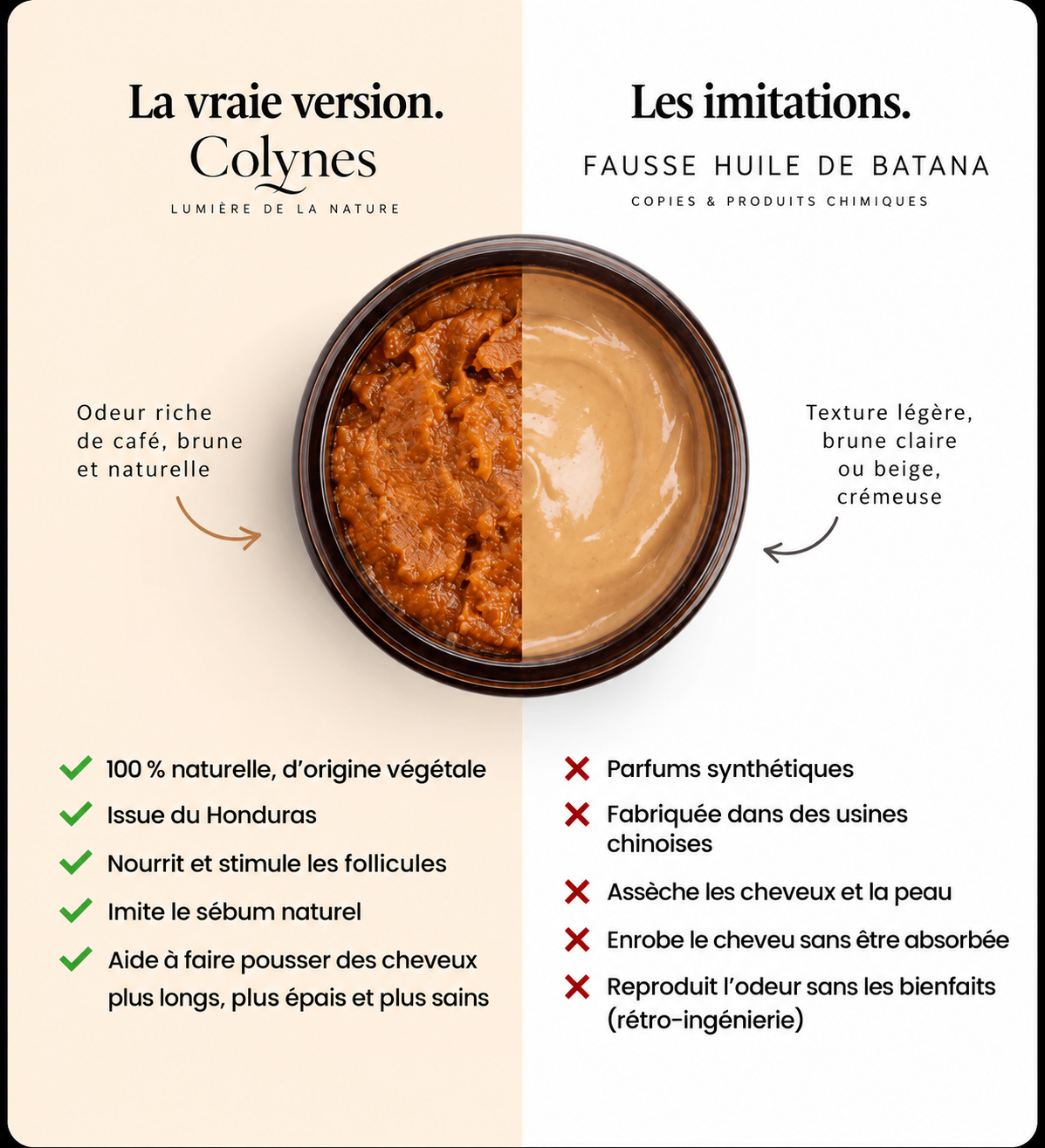 Huile capillaire naturelle Batana