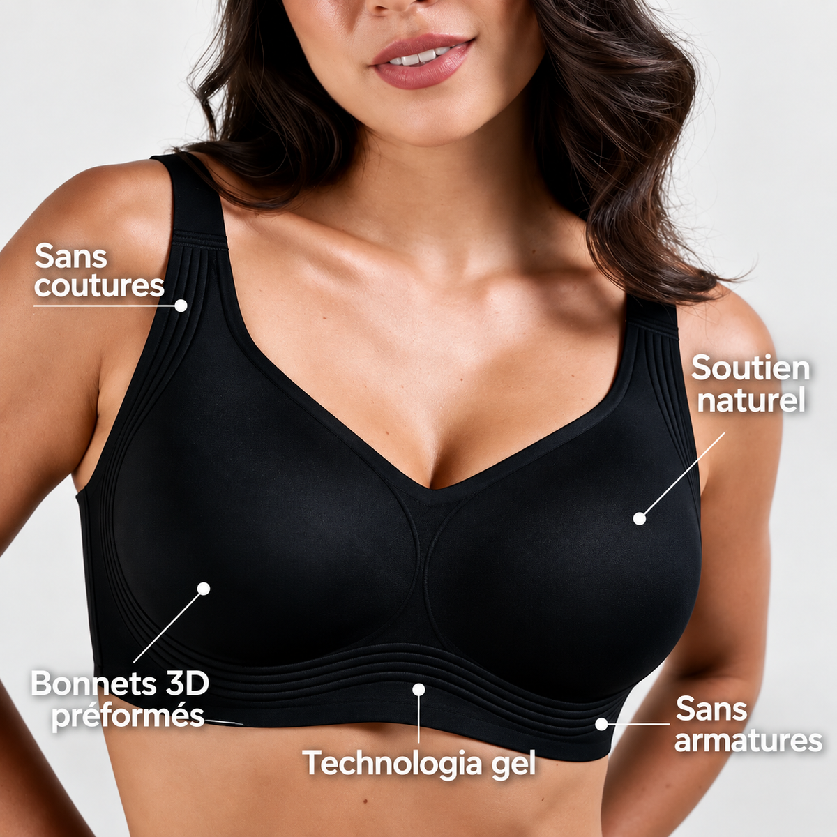 SilkFit™ – Soutien-gorge effet seconde peau