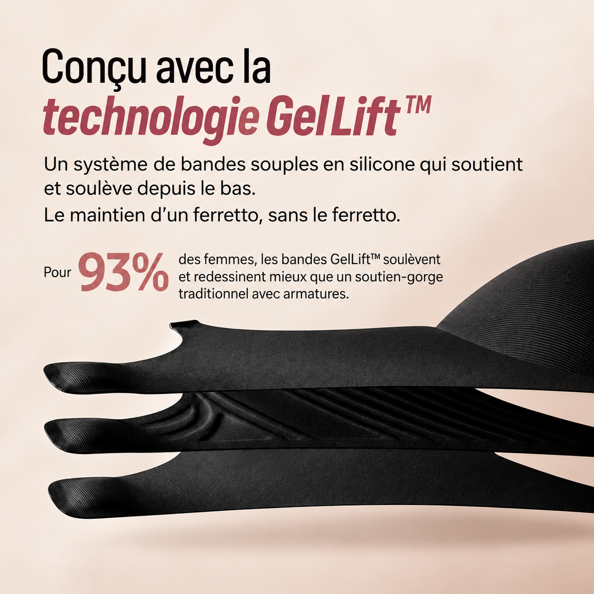 SilkFit™ – Soutien-gorge effet seconde peau